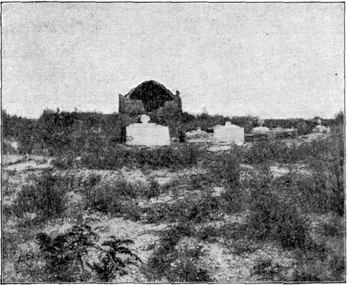 CHINESE GRAVES ON THE ROAD TO HAMI.