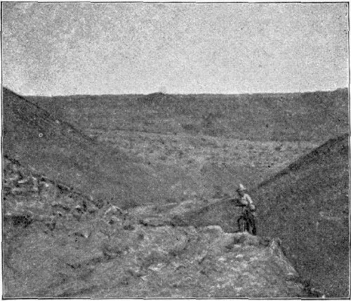 A ROCKY PASS IN THE MOUNTAINS OF THE GOBI.