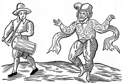 elizabethan gaieties. kemp's dance from london to norwich.