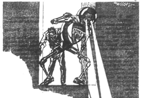 The Robot braced itself.