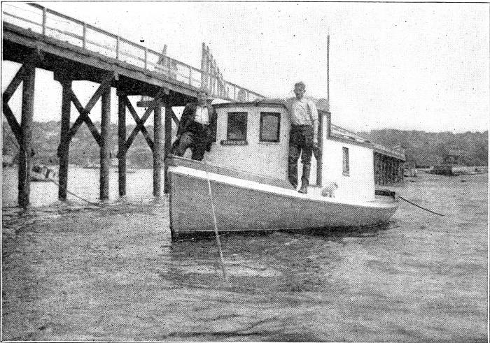 Joe (Red) Doran Capt. Jack Mitten The Launch Wanderer.