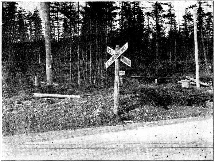 View of Beverly Park, showing County Road.