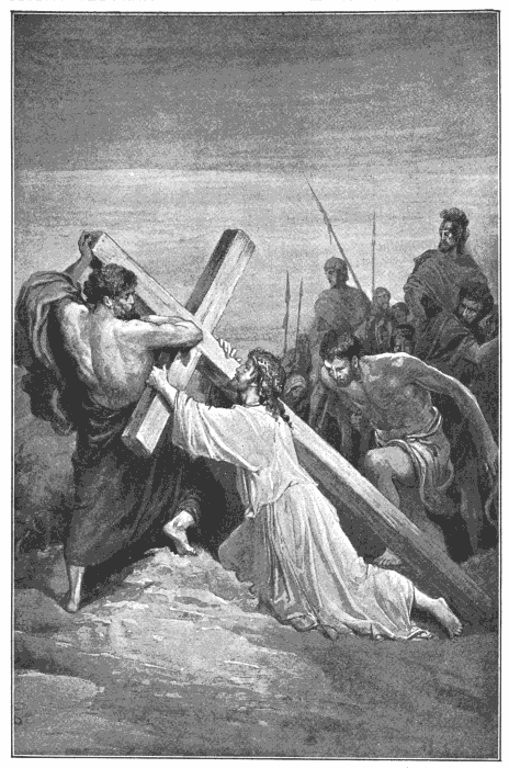 Bearing The Cross. "Yea, I have loved thee with an everlasting love." Jer. 31:3. Illustration.