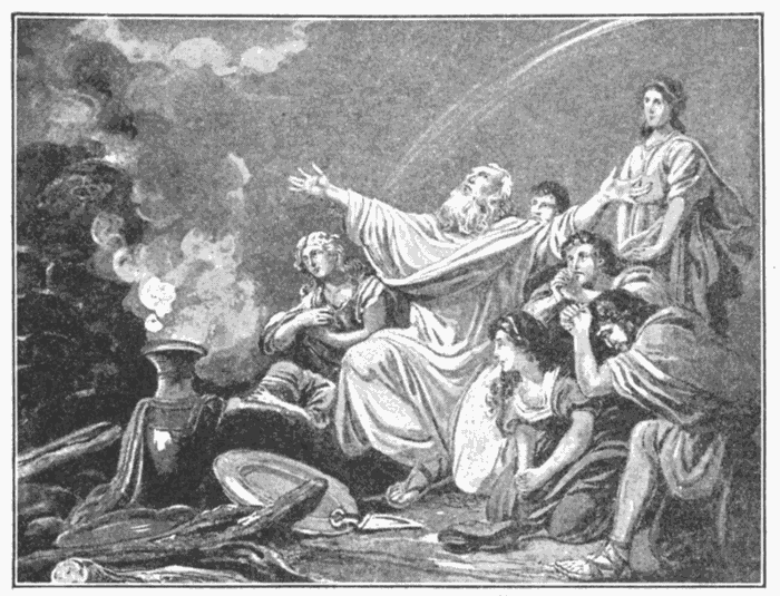 Noah's Sacrifice. "He hath made us accepted in the Beloved." Eph. 1:6. Illustration.