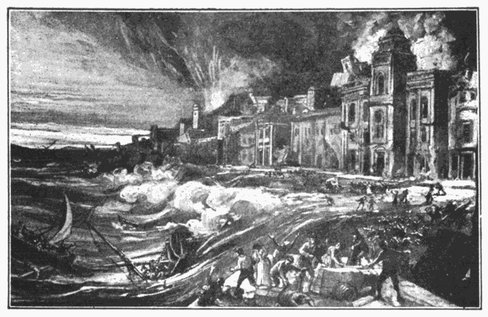 The Lisbon Earthquake. "When He had opened the sixth seal, ... there was a great earthquake." Rev. 6:12. Illustration.