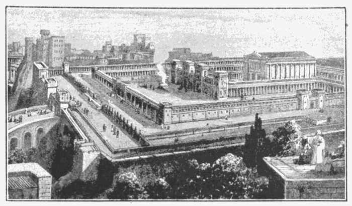 Solomon's Temple. "Mine house shall be called an house of prayer for all people." Isa. 56:7. Illustration.