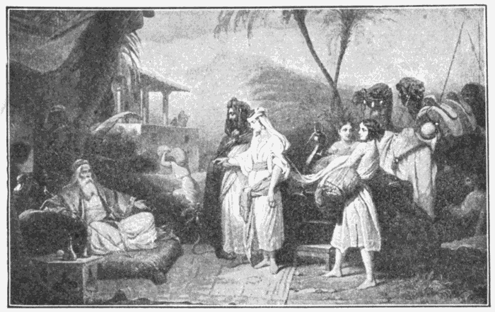 Isaac And Rebekah. "Marriage is honorable in all." Heb. 13:4. Illustration.