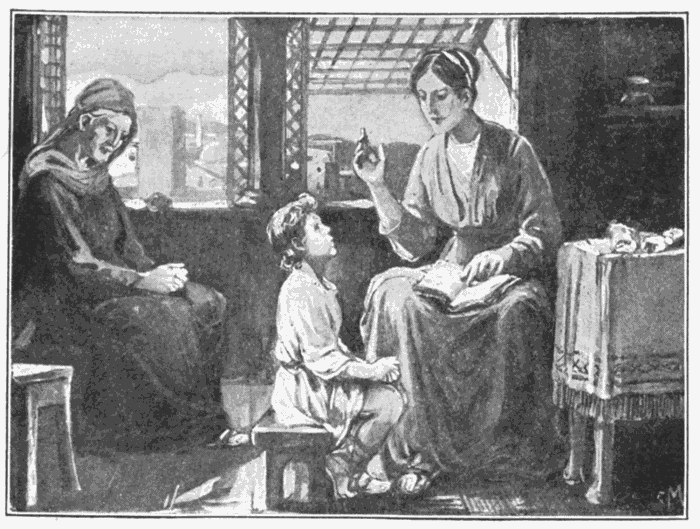 The Child Timothy. "From a child thou hast known the Holy Scriptures, which are able to make thee wise unto salvation." 2 Tim. 3:15. Illustration.