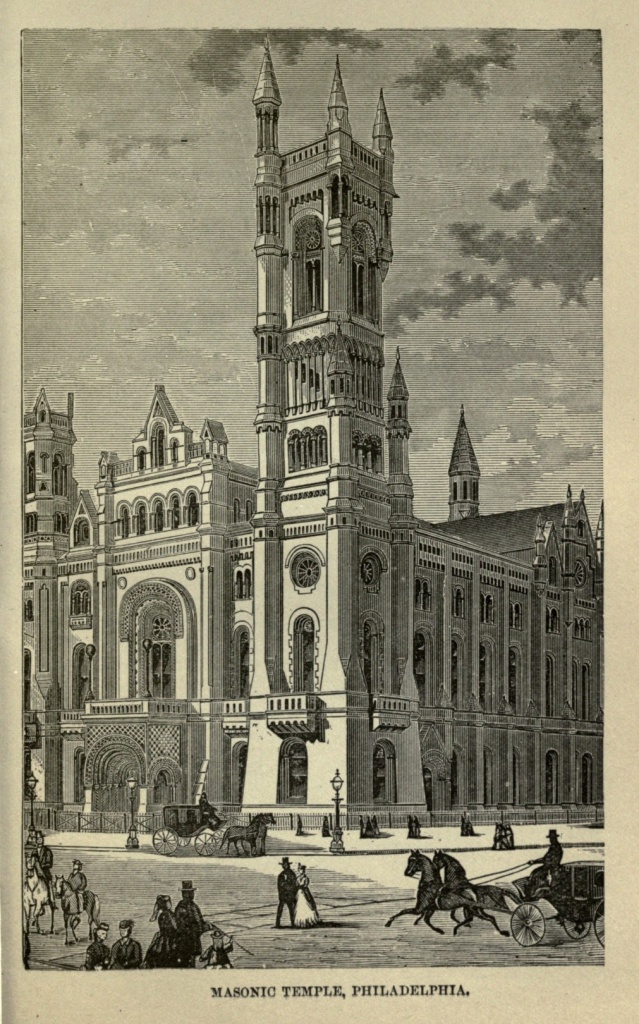 MASONIC TEMPLE, PHILADELPHIA.