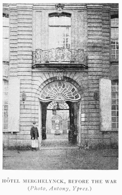 HÔTEL MERGHELYNCK, BEFORE THE WAR (Photo, Antony, Ypres.)