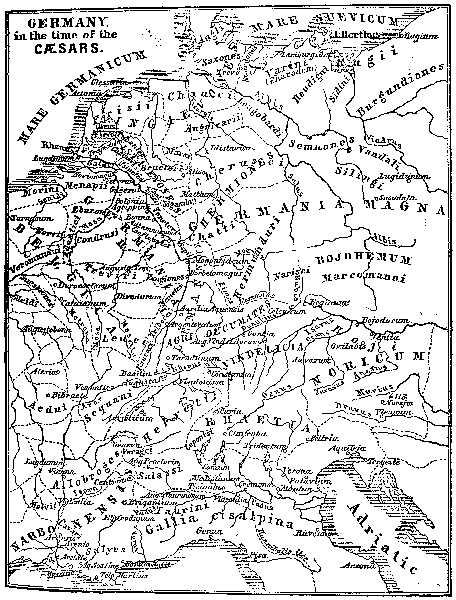 GERMANY UNDER THE CÆSARS.