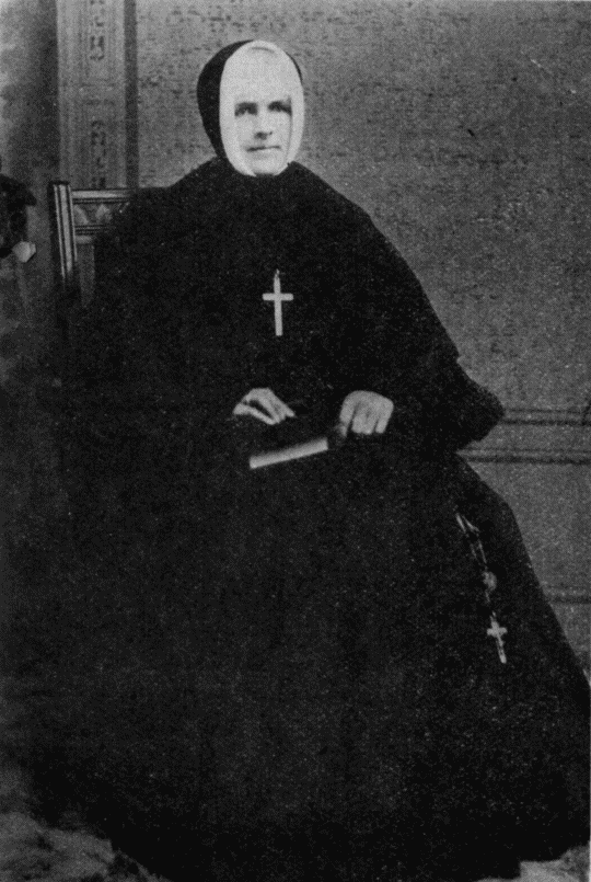 Sister Ethelbert, my companion on the "begging trip" to the Gulf of Georgia, near Alaska. She told me this was her seventh trip to this part of the country on a mission of this nature. She died at the age of thirty-six years.