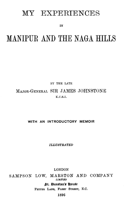 Original Title Page.