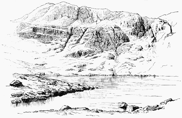 HANGING KNOT FROM ANGLE TARN