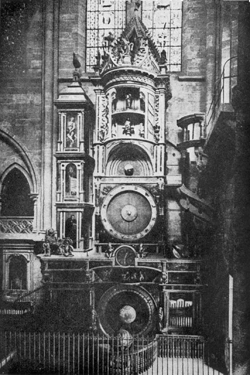 Strassburg Clock and Globe of Conrad Dasypodius, 1574.