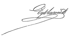 Signature.