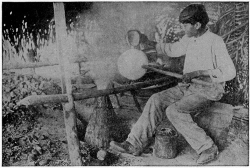 Smoking rubber in the jungle