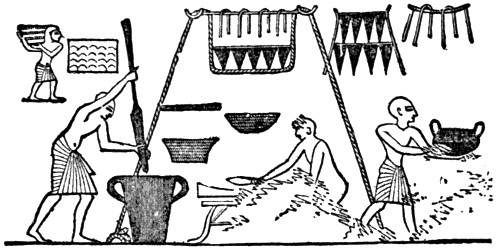 Egyptian kitchen scene