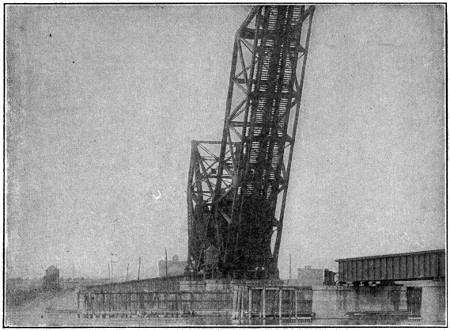 Open bascule bridge