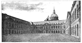 THE COURT OF HONOUR, HÔTEL DES INVALIDES.