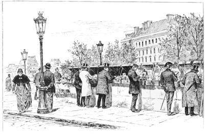 BOOKSTALLS ON THE QUAI VOLTAIRE.