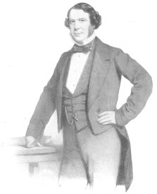 M. Jacobs, magician, ventriloquist, and bold imitator of John Henry Anderson. From a rare lithograph now in the Harry Houdini Collection.