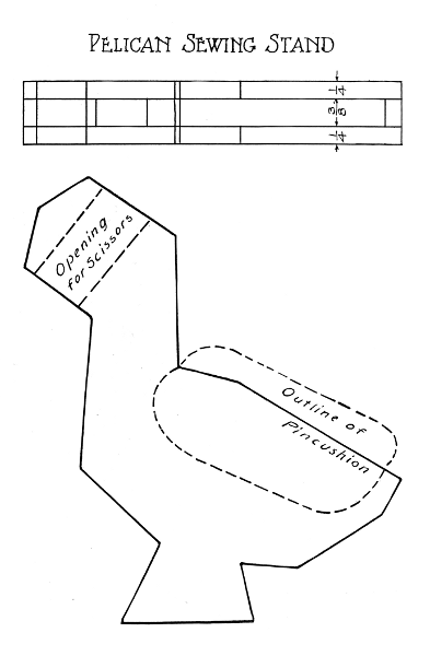 Pelican Sewing Stand