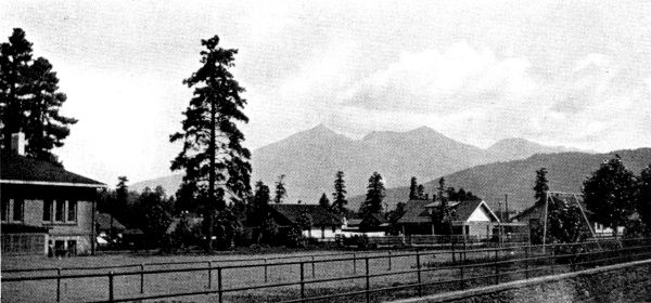 San Francisco Peaks from Flagstaff.