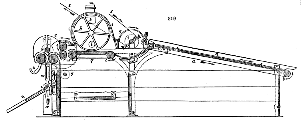 Blowing machine