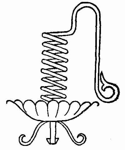 Spiral candlestick