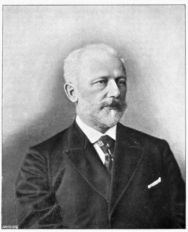 TCHAIKOVSKY IN 1893  (From a photograph taken in London)