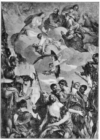 CHURCH OF S. GIORGIO IN BRAIDA, MARTYRDOM OF ST GEORGE (PAOLO VERONESE)