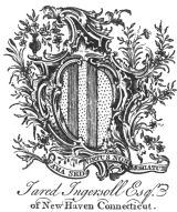 image of book-plate not available: JaredIngersoll Esqr.  of New Haven Connecticut.