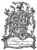 image of book-plate not available: AnthonyStewart  Annapolis Maryland