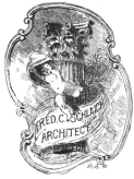 image of book-plate not available: FRED C. SCHLAICH.  ARCHITECT