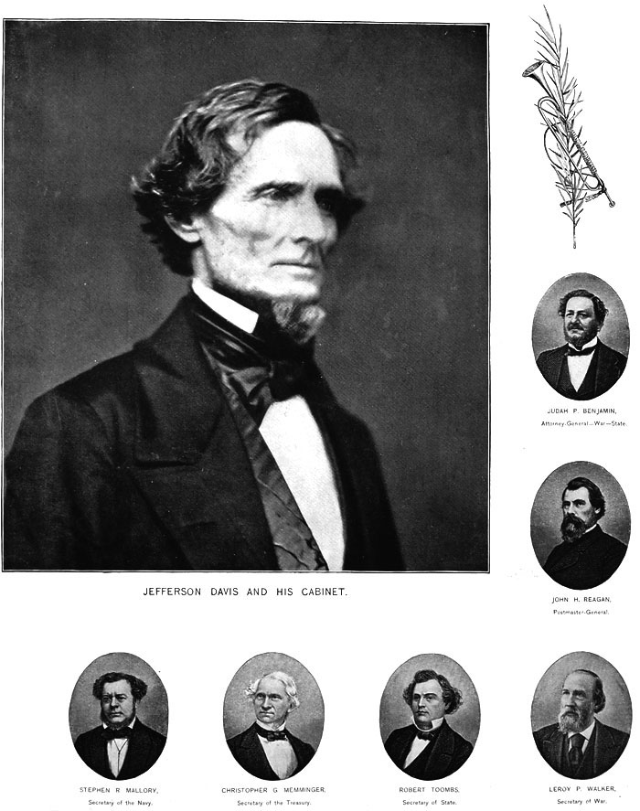 JEFFERSON DAVIS AND HIS CABINET