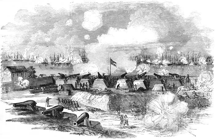 BOMBARDMENT OF FORT WALKER