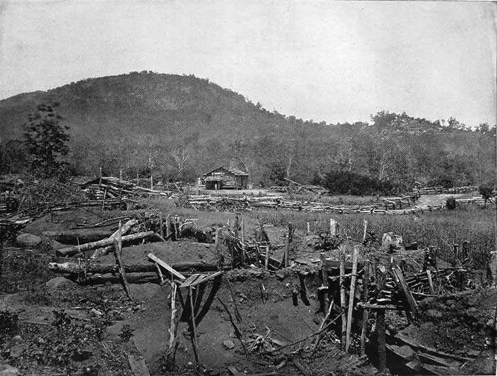 INTRENCHMENTS AT KENESAW MOUNTAIN, GA.