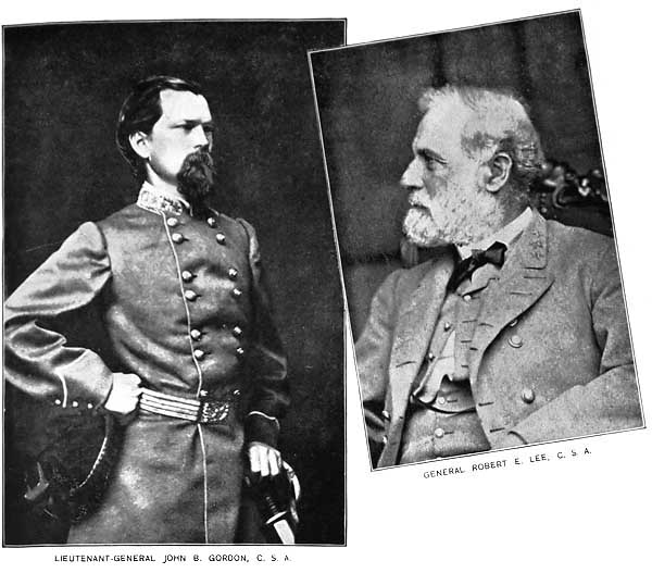 JOHN B. GORDON AND ROBERT E. LEE