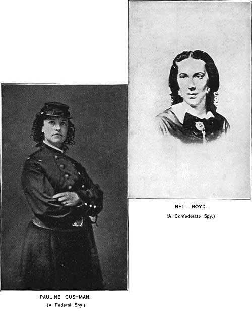 PAULINE CUSHMAN AND BELL BOYD