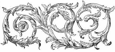 Decorative scroll