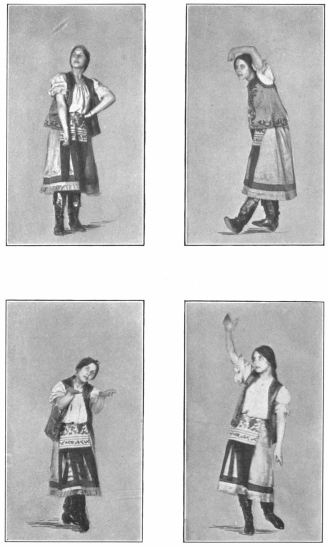 Image not available: Poses from Slavonic Dances  Miss Lydia Lopoukowa  Negation (1)—Fear (2)—Supplication (3)—An emphasis (4)