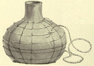 gourd in net
