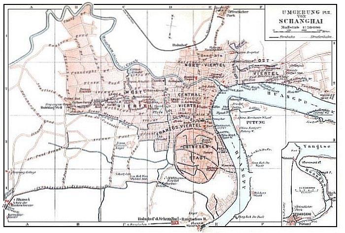 Umgebung von Schanghai.