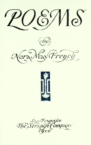 POEMS by Nora May French