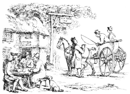 Image unavailable: ROADSIDE SCENE (AFTER ROWLANDSON)