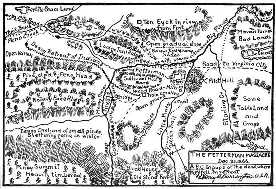 THE FETTERMAN MASSACRE Dec. 21, 1866.