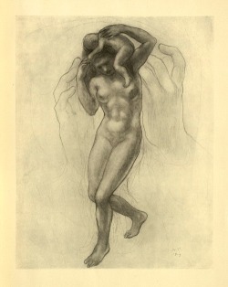 Woman carrying a small child on her shoulders.