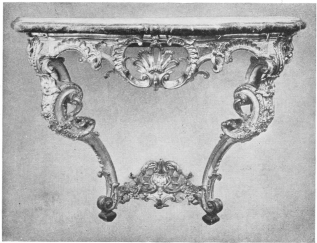 Image unavailable: Courtesy Metropolitan Museum of Art  French Console, Louis XV Period