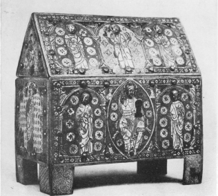 Image unavailable: Courtesy Metropolitan Museum of Art.  Champlevé Enamel Casket, French, 13th Century